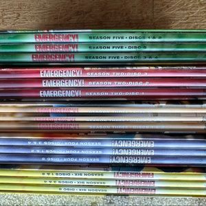 Seasons 2 through 6 of Emergency. All discs are like new